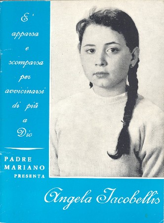 Opuscolo dedicato ad Angela